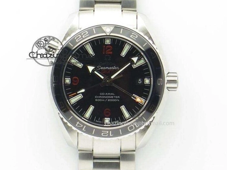 0718 Durable Planet Ocean Professional Ceramic Bezel 42mm 1:1 MK Best Edition Silver Markers On SS Bracelet A 8085